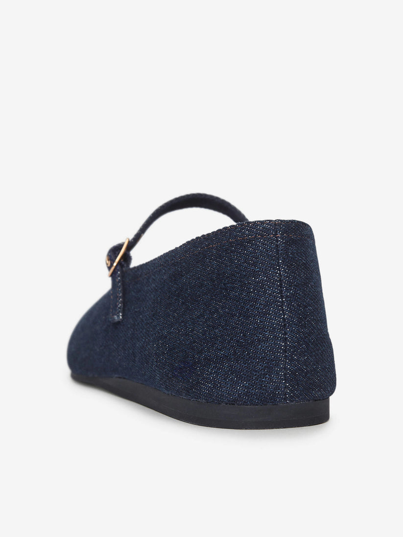Vintage Denim Ballerinas