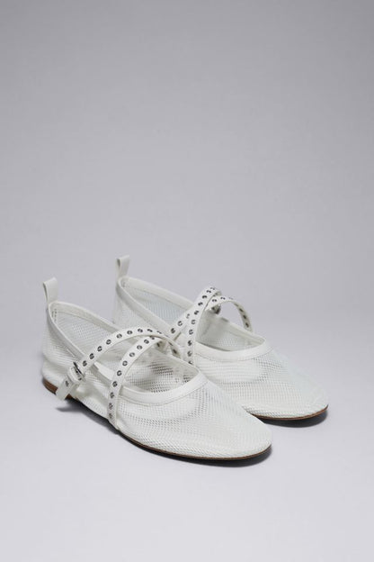 Mesh ballerinas