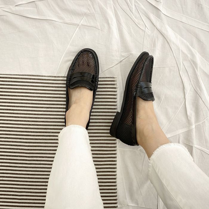 Chunky Mesh loafer