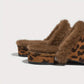 ANIMAL PRINT Leopard Print Slip-On Mules for Women