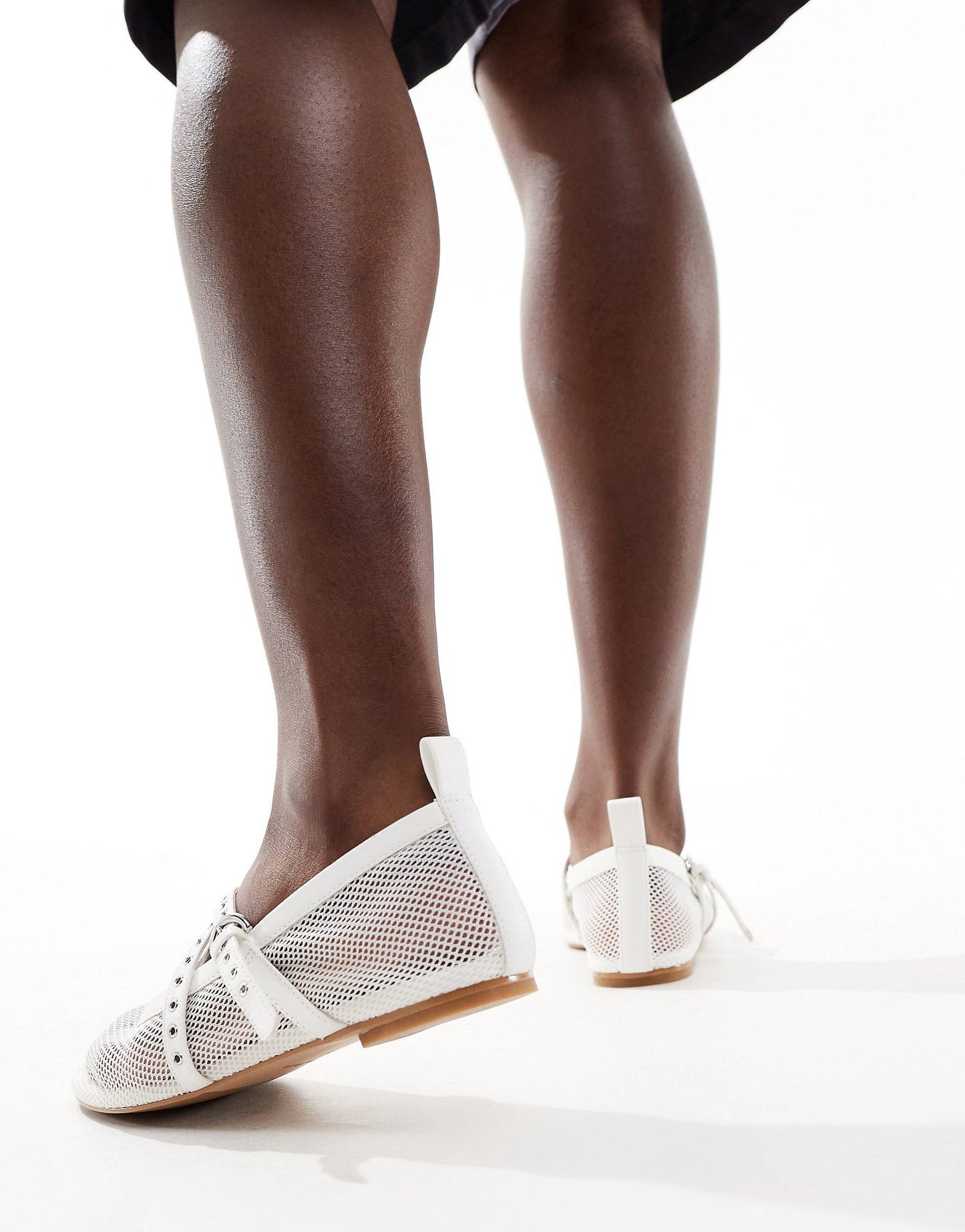 Mesh ballerinas