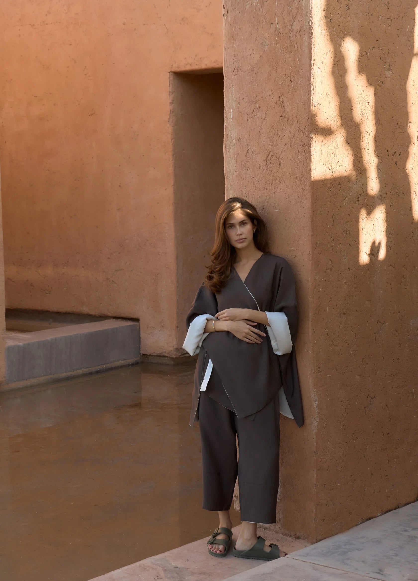 Arabian Reverse linen set