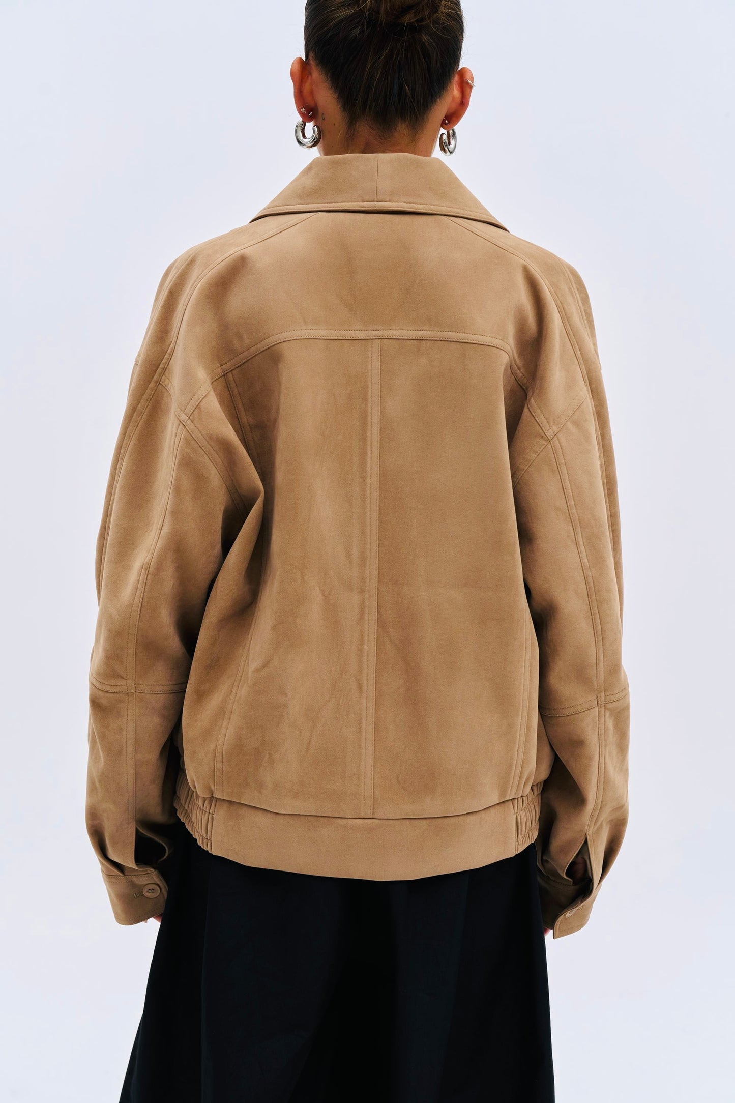 City Suede Bomber