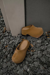 Suede Pointed-Toe Mules